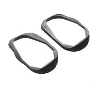 Drivstraw Road Pedal Cleats for Speedplay For Edge, ABS Protection Fringe for Bike Pedals, 1 Pair, Black/Yellow(Black)