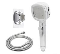 Drivstraw RV Camper Shower Head with 60-Inch Stainless Steel Hose, 3 Spray Modes (Massage/Jetting/Rainfall), ON/OFF Switch, High-Pressure Design for Low-Water-Area Use,