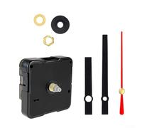 Drivstraw Silent Quartz Clock Movement for DIY Home Décor Projects - 69x56x16mm with 13mm Shaft, Low-Noise Mechanism Compatible with 15-20cm Wall Clocks