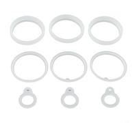 Drivstraw Silicone Sealing Gasket Replacement Set for 40 oz For ThermoFlask Water Bottles - Food-Grade, Dishwasher-Safe, 3-Pack (9 Total Washers) Compatible with Straw Lid