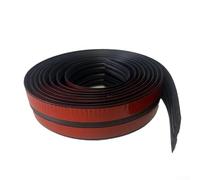 Drivstraw Soft Anti-Collision Wall Corner Protector Trim for Home and Office, .6 in x 16.4 ft (4 cm x 5 m), TPE Flexible Molding for Inside & Outside Corners,(Black 5M)