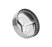 Drivstraw Stainless Steel Sandwich Cutter and Sealer - Push-Type Kitchen Tool for Sandwiches, Mini Pizzas, Dumplings & Pastries - Dishwasher Safe, For Easy to Clean, 3.54 x