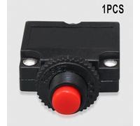 Drivstraw Thermal Overcurrent Protector Circuit Breaker for Industrial Electrical Equipment - 5A/10A/15A/20A Rated Current, AC 125V/250V & DC 32V, Manual Reset,(15A)