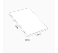 Drivstraw White PVC Foam Board for Sandbox Construction, DIY Model Building, and Prototyping - 30 x 40 cm Lightweight, Weather-Resistant, Child-Safe Craft Material(3)