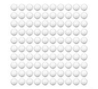 Drivstraw White Spheres 20mm 25mm 30mm Craft Floral Foam Ball for Sweet Tree Decorations, 100 Pcs Solid Polystyrene Balls for DIY Wedding(2.5cm)