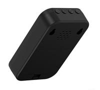 Drivstraw Wireless Door and For Window Sensor Doorbell Set with 45 Melodies, 6 Welcoming Voices, Urgent Alarm Option, Long Range 20m Wireless Security Alert Receiver, Easy(Black)