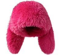 Drivstraw Women's Bunny Ear for Beanie Hat, Soft Fuzzy Winter Warm Cap | With Long Rabbit Ears, for Cozy Windproof Thermal Headwear for Cold Weather, One Size Fit