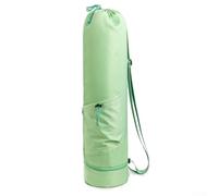 Drivstraw Yoga Mat Bag with Adjustable Strap Waterproof Material for Yoga Pilates Exercise Carrier Holder in Multiple Colors(Is green)