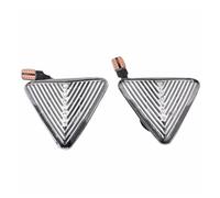 Drkxdt LED Wing Mirror Indicator 2pieces Led Dynamic Side Marker Turn Signal Light For Mitsubishi For Colt CZC CZ3 Z23 Z24 Z25 Z33 Z34 Z3 Sequential Blinker(Dynamic Crystal)