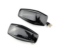Drkxdt LED Wing Mirror Indicator For KIA For Rio For Sedona For Sportage 2004 2005 2006 2007 2008 2009 2010 2011 Flowing Water Indicator LED Side Marker Turn Signal Light(Dynamic Smoked Type)