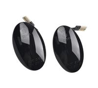 Drkxdt LED Wing Mirror Indicator LED Dynamic Side Marker Light Flowing Turn Signal Blinker For Fiesta MK4 1995-2001 For KA 1996-2008 For Transit 1995-2000(Dynamic Black)