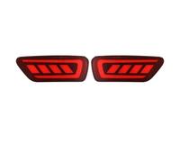 Drkxdt LED Wing Mirror Indicator Rear Bumper Reflector LED Tail Light Car Accesories Brake Lights Flowing Turn Signals For Jeep For Grand For Cherokee 2011 2012 2013-2022(Red Shell)