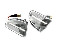 Drkxdt LED Wing Mirror Indicator Sequential LED Side Marker Light Turn Signal Mirror Indicator For Smart For Fortwo 451 MK1 & MKII 2007 2008 2009 2010 2011 2012-2015(Dynamic Crystal)