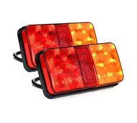 Drkxdt LED Wing Mirror Indicator Ultra Bright 12V Car LED Tail Turn Signal Brake Reverse Lamp For Pickup Truck Trailor Rear Lamp Waterproof