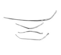 DRL Car LED Headlight Light DRL Guide Plate Daytime Running Light Tube Bar For A4 For A4L B9 For S4 2017 2018 2019 Car Headlight Ballast(8 for pair light)