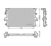 Denso DRM32055 Thermal Radiator