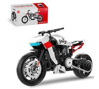 DrmBeyd 1:8 Adventure Touring Motorcycle Building Set for Adults, for Pan America Motorbike Building Kits, 545 PCS Collectible Motorcycle Bricks Toy, Gift for Motorcycle Enthusiasts