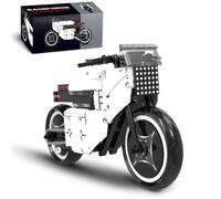 DrmBeyd 1:8 Futuristic Motorcycle Building Set for Adults, for Porche 619 Concept Motorbike Building Kits, 517 Pieces Collectible Motorcycle Bricks Toy, Gift for Motorcycle Enthusiasts