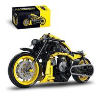 DrmBeyd 1:8 Muscle Motorcycle Building Set for Adults, for Muscle 800 Chopper Motorbike Building Kits, 554 PCS Collectible Motorcycle Bricks Toy, Home Office Decor, Gift for Adults and Kids