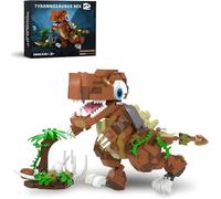 DrmBeyd Dinosaur Building Set for Adults, Tyrannosaurus Rex Building Block Toys, Dinosaur Park World Desktop Decoration Collection, Ideas Gift for Adults and Kids, 630+ PCS