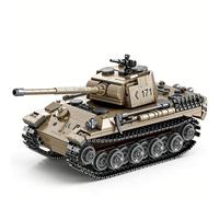 DrmBeyd Leopard Tank Building Sets, Military Tank Building Set for Adults, 1012 PCS Collectible Army Model Kits, Main Battle Tanks Home Office Decor, Gift Ideal for Military Enthusiasts