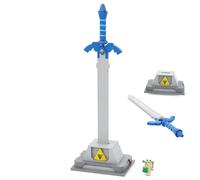 DrmBeyd Master Sword Building Blocks, Sword Toy Building Set for Link Fans, 290 Pieces Swords Bricks Kit Modell Collectibles Home Decor, Gifts for Kids Boys Girls