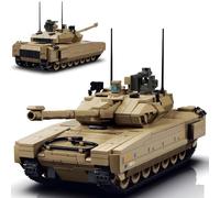 DrmBeyd Military Tank Building Set for Adults, 924 PCS M1 Abrams Main Battle Tank Building Blocks, Military Army Tanks Toy Model for Home Office Decor, Ideas Gift