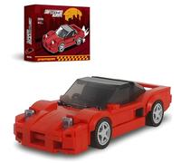 DrmBeyd Sports Car Building Block Kits, for JDM MOC Racing Car Model Building Sets, Gifts for Adults and Kids Sportcar Enthusiasts, 297 Pieces