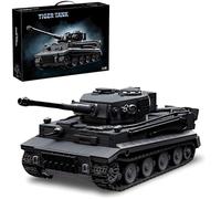 DrmBeyd WW2 Military Tiger Tank Building Set for Adults, 1622+ Pieces Army Tank Building Blocks Model, 1:28 Scale Tiger Tanks Block Toys, Gifts for Military Enthusiasts and Boy