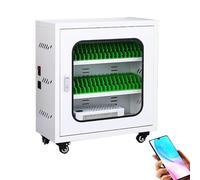 Drmoxin Cell Phone Charging Stations,USB Rechargeable Mobile Phone Charging Cabinet,Portable Mobile Phone Storage Box, Charging Secure Phone Cabinet for Company Conference Room Airport 40Slots