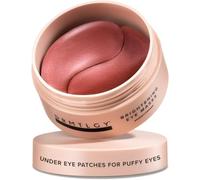 DRMTLGY Brightening Eye Masks (30 Pairs) - Eye Masks for Dark Circles and Puffiness with Hyaluronic Acid, Eye Patches for Puffy Eyes