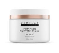 DRMTLGY Pumpkin Enzyme Face Mask with Jojoba Beads. Gentle Exfoliating Pumpkin Facial Mask for Dullness, Uneven Skin Tone, Fine Lines and Wrinkles. 5.5 oz
