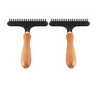 Droagoct 2PCS Carpet Restoration Carpet Groomer Rake Rug Rake,Hair Cleaner Suitable for Rug and Carpet