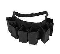 Droagoct 6 Pack Portable Bottle Waist Beer Belt Bag Wine Bottles Beverage Can Holder,Black