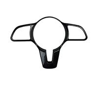 Droagoct Car Carbon Fiber Steering Wheel Panel Cover Trim for C E G CLA Class W177 W247 W205 W213 C118 W118