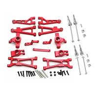 Droagoct Metal Drive Shaft Suspension Arm Set for HBX 16889 16889A 16890 SG1601 SG1602 1/16 RC Car Upgrades Parts,1