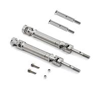 Droagoct Stainless Steel Front Axle Shaft and Rear Drive Shaft for 1/10 2WD Slash Stampede Upgrade Parts