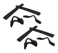 DROGO 2 Pairs Replacement Nose Pads & Earsocks Rubber Kits for Oakley Si Ballistic M Frame 2.0 Sunglasses
