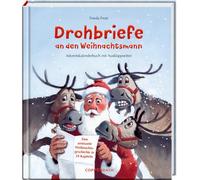 Drohbriefe an den Weihnachtsmann: Eine amüsante Weihnachtsgeschichte in 24 Kapiteln Adventskalenderbuch mit Ausklappseiten