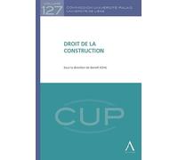 droit de la construction: SOUS LA DIRECTION DE BENOÎT KOHL