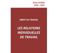Droit du travail - Les relations individuelles
