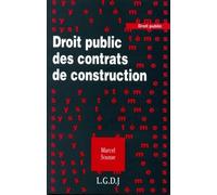 droit public des contrats de construction