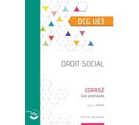 Droit social - Corrigé: UE 3 du DCG