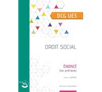 Droit social - Énoncé: UE 3 du DCG