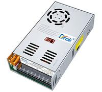 DROK 60V Power Supply, AC 110V 220V to DC 0-60V 8A 480W Buck Converter, Adjustable Variable LED Adapter Regulated 5V 12V 24V 30V 36V 48V 60Volt Transformer 3A 5A 8Amp Charger for Lab CCTV