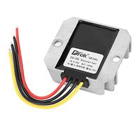 DROK Boost Buck Converter 9V-36V to 12V 3A 36W Aluminium Shell Waterproof Auto Step Up Down Voltage Regulator 12V Volt Transformer for Car Audio Solar Power System LCD Television LED Display Screen