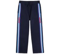 DRÔLE DE Monsieur Le Pantalon Maille Striped Merino Wool Track Pants - Navy - XL
