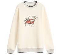 Drole De Monsieur Lobster Sweatshirt Off White
