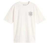 Drôle de Monsieur Tresses Slogan T-Shirt (Off White - M) - Size M