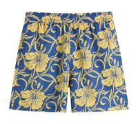 Drôle de Monsieur Men's Hibiscus Beach Shorts Navy